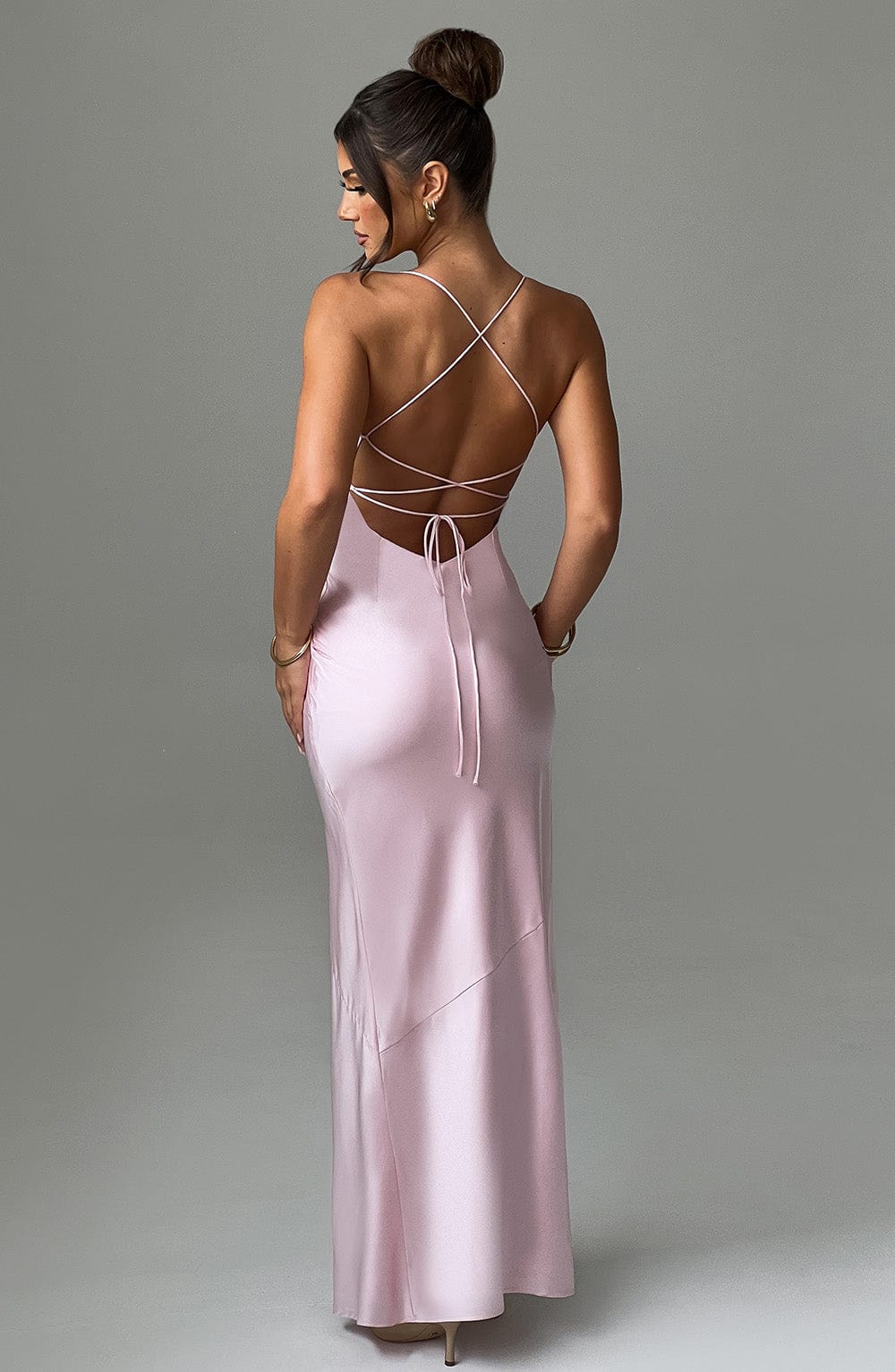 Celestine - Stretch Satin Gown