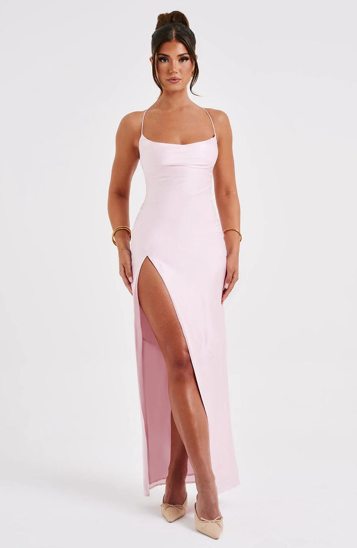 Celestine - Stretch Satin Gown
