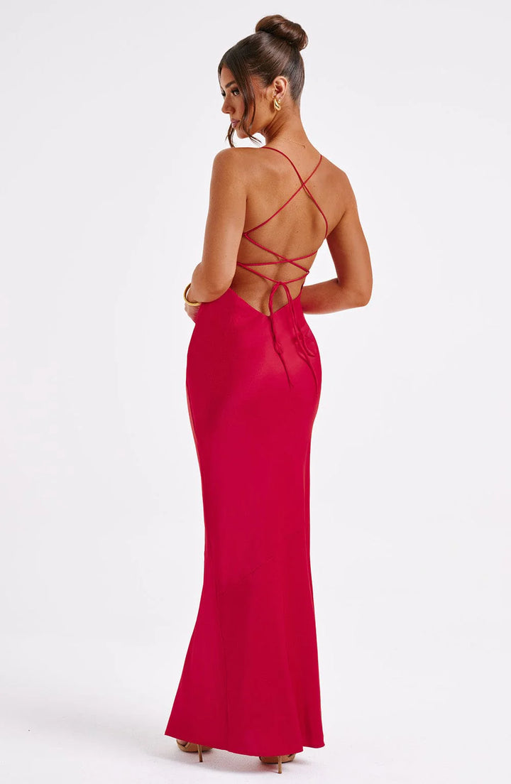 Celestine - Stretch Satin Gown