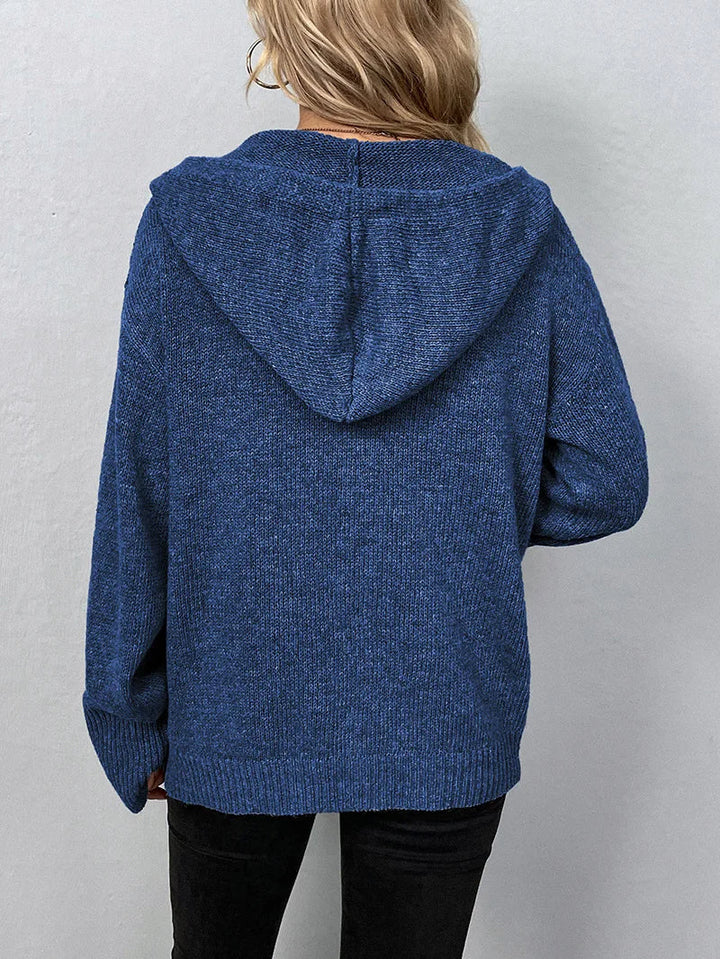 Amberwood Hooded Knit Cardigan