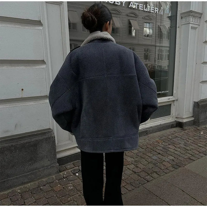 Sutton Shearling Aviator Jacket