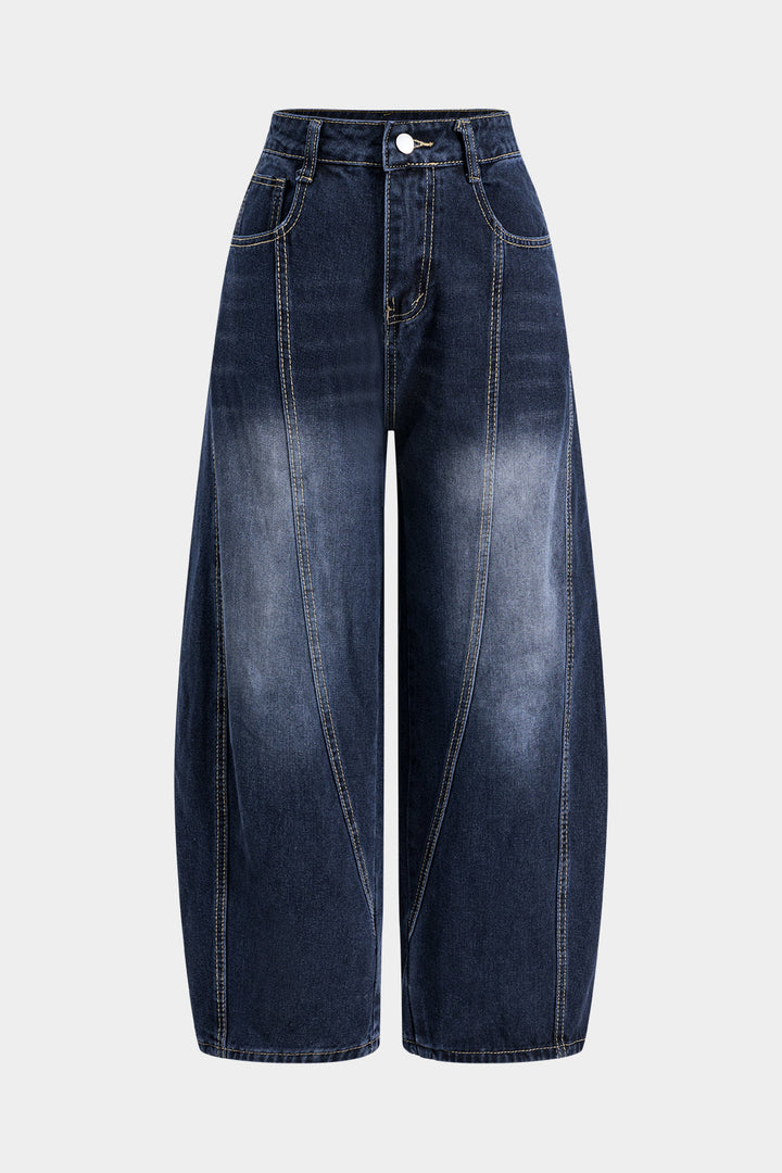 Vega Wide-Leg Denim Jeans