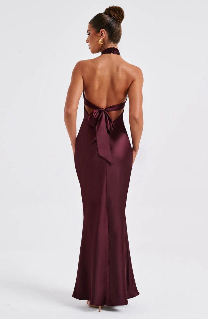 Dion - Satin Maxi Dress