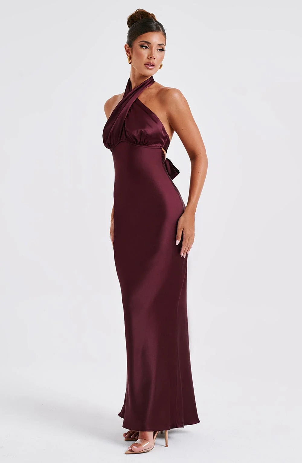 Dion - Satin Maxi Dress