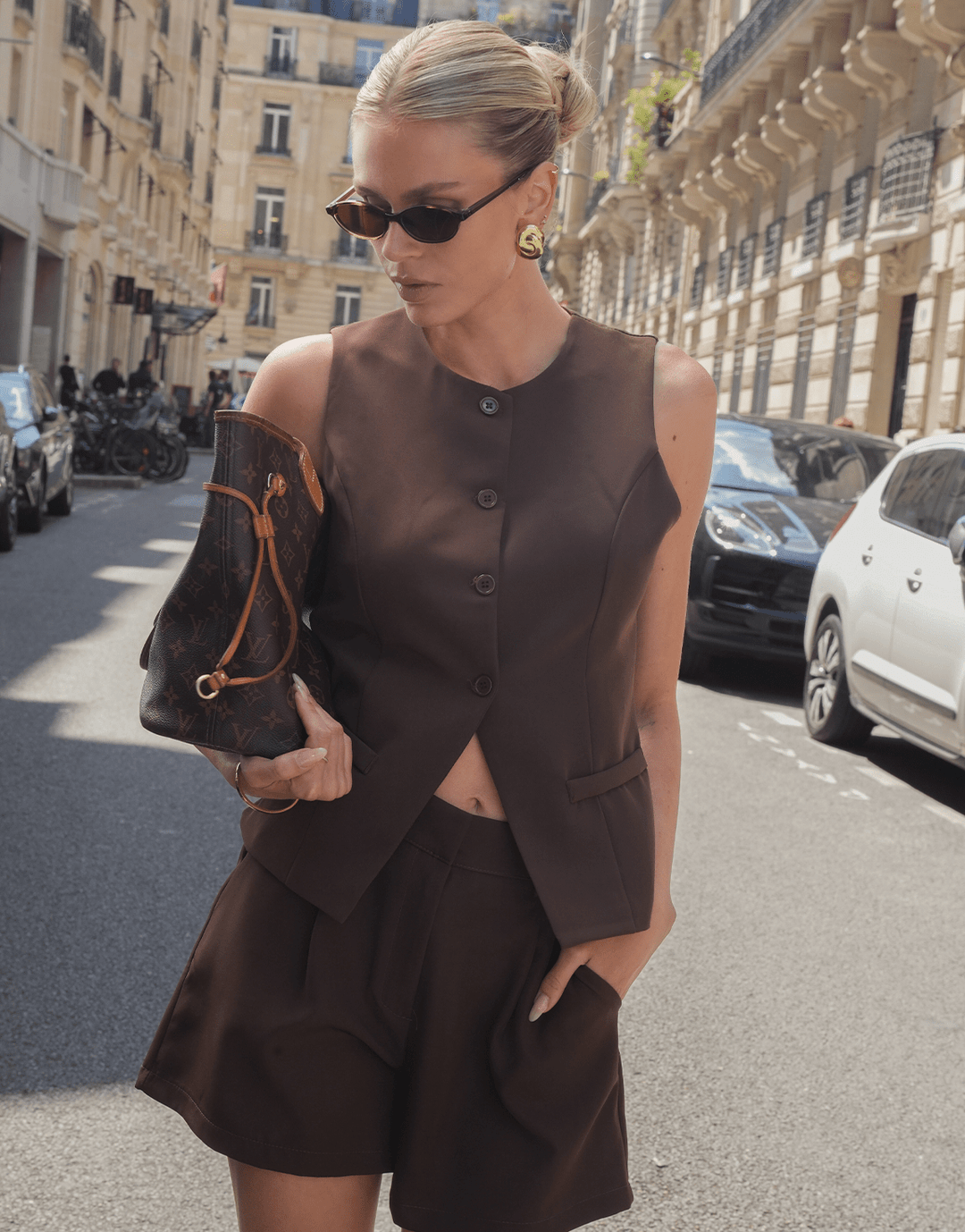 Brown Basic Wide - Short