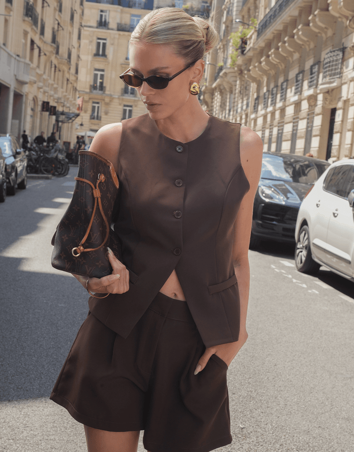 Brown Basic Wide - Short