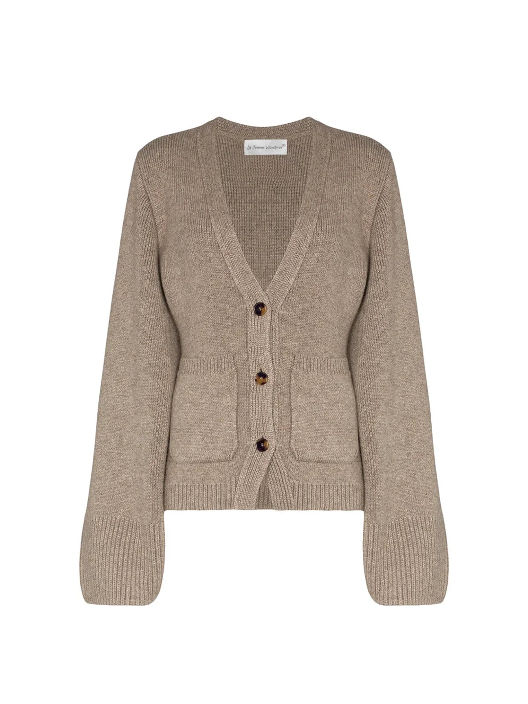 V-neck Button Knitted Cardigan