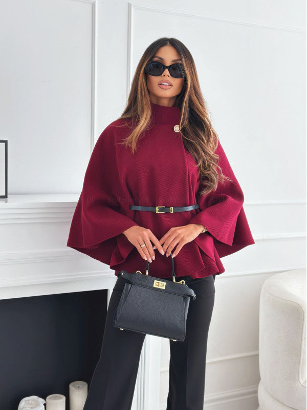 Belgravia Belted Cape Coat