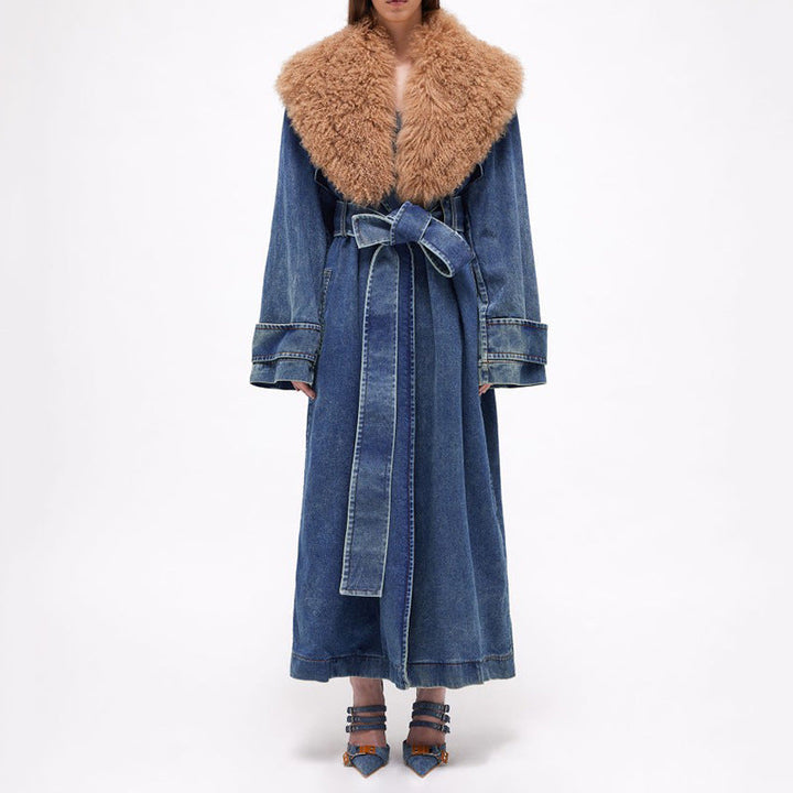 Sierra Ridge Longline Denim Coat