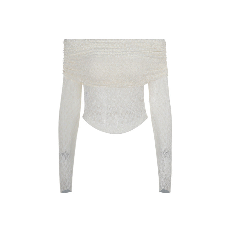 Seraphina Off-Shoulder Lace Top