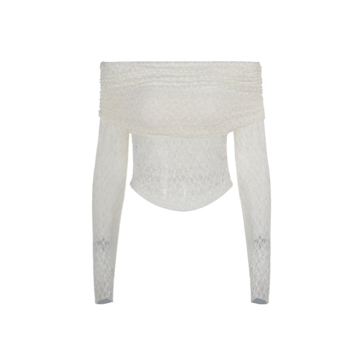 Seraphina Off-Shoulder Lace Top