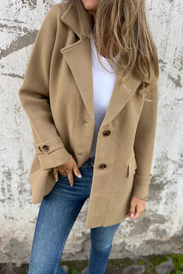 Woolspire Classic Button Coat