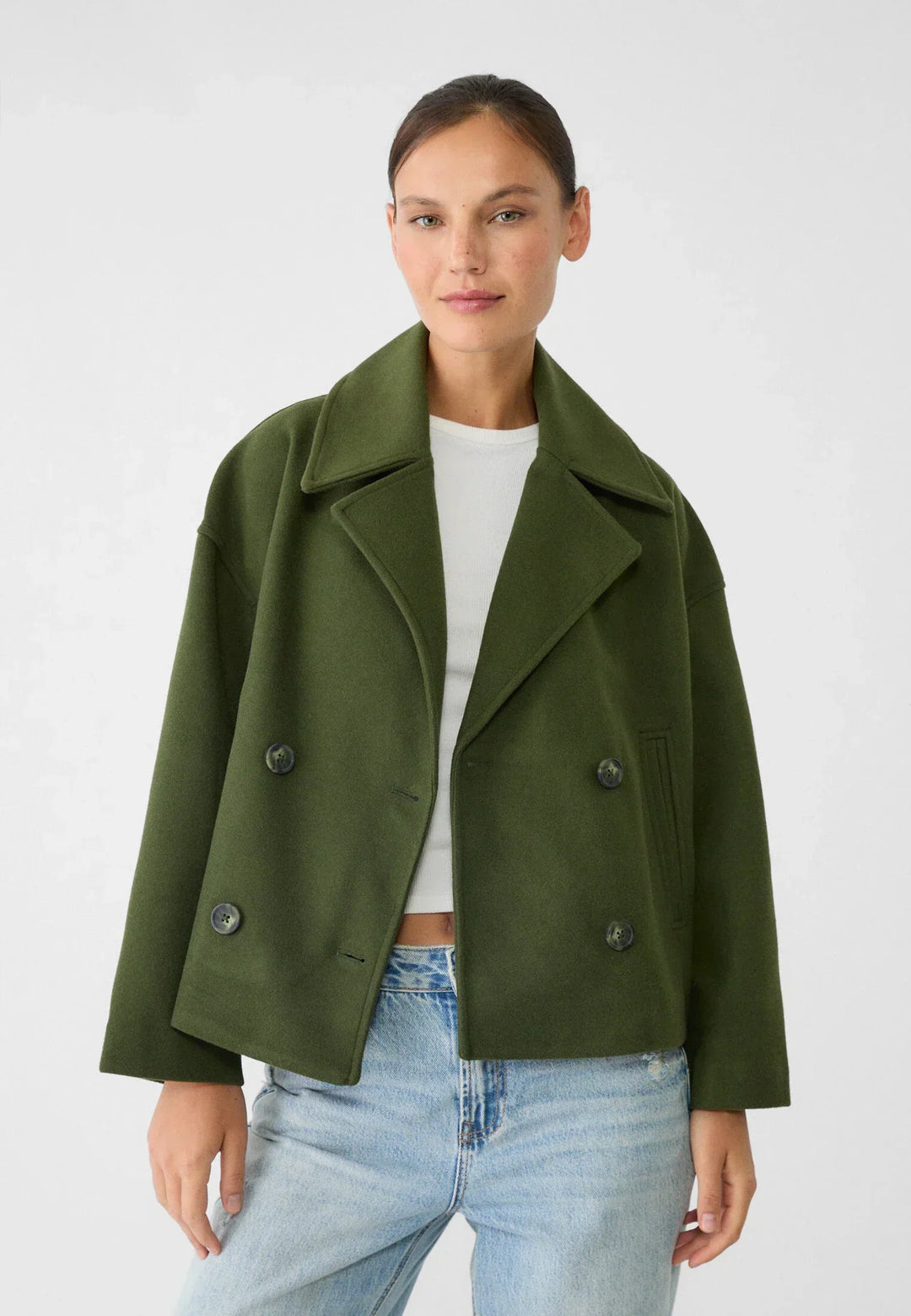Lennox Double-Breasted Wool Jacket