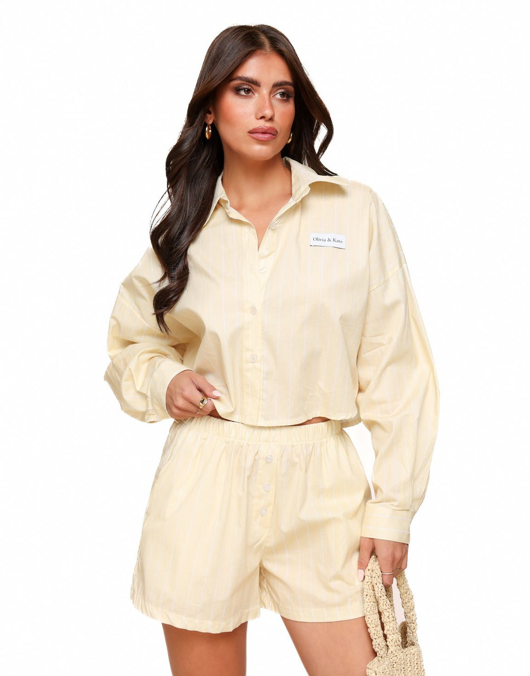 Yellow Striped - Short