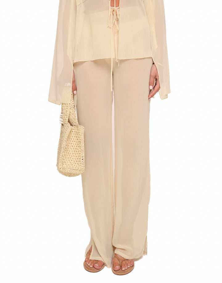Yellow Airy - Trousers