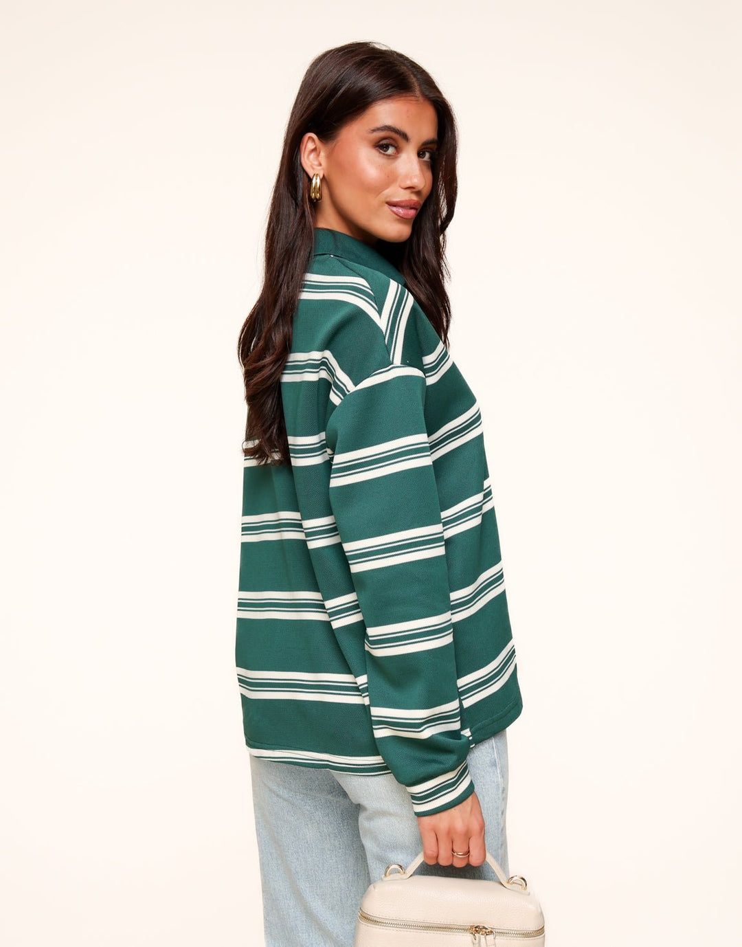 Green Striped LS - Tui