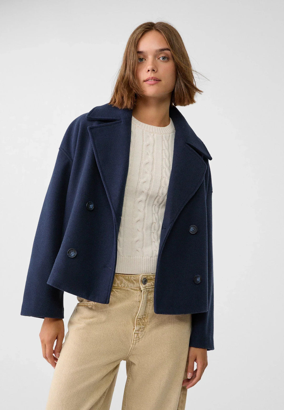 Lennox Double-Breasted Wool Jacket