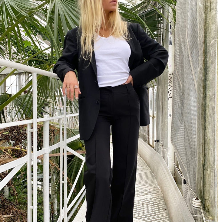 Vera Wide trousers - black