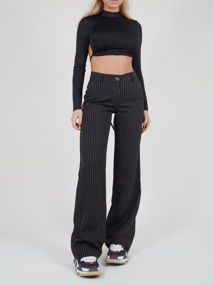 Levi pants - black striped