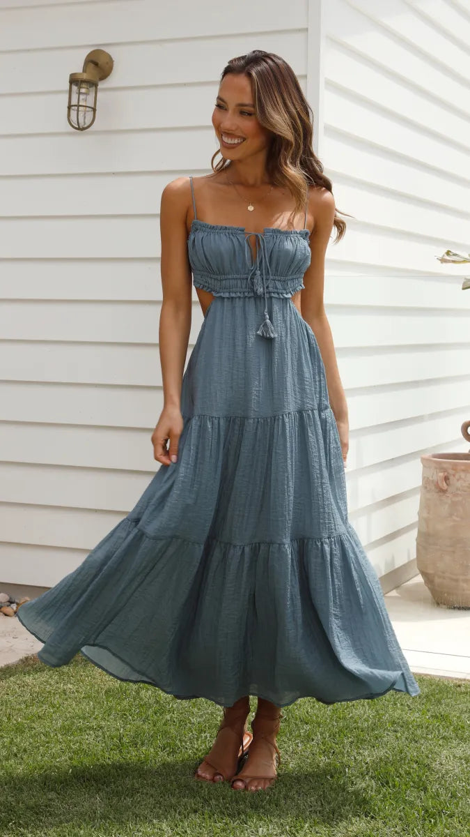 Soleia - Tiered Maxi Dress