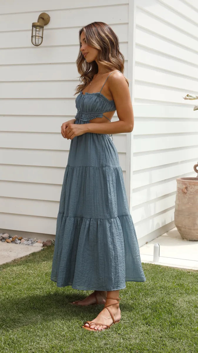 Soleia - Tiered Maxi Dress