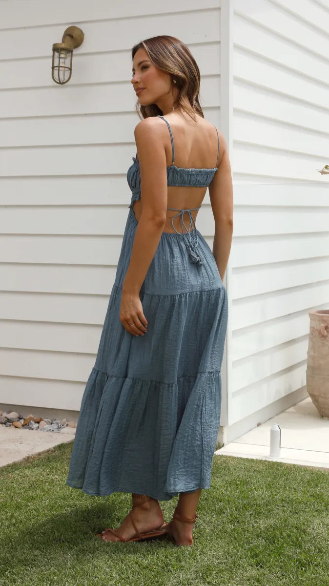 Soleia - Tiered Maxi Dress