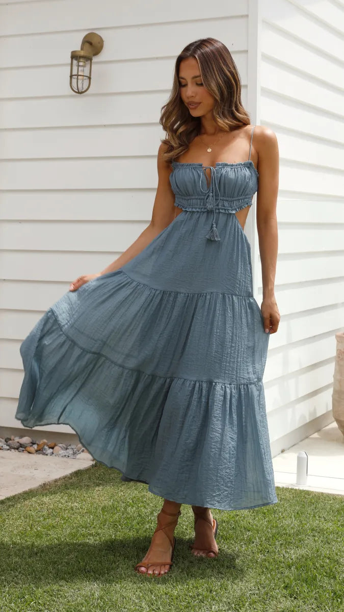 Soleia - Tiered Maxi Dress