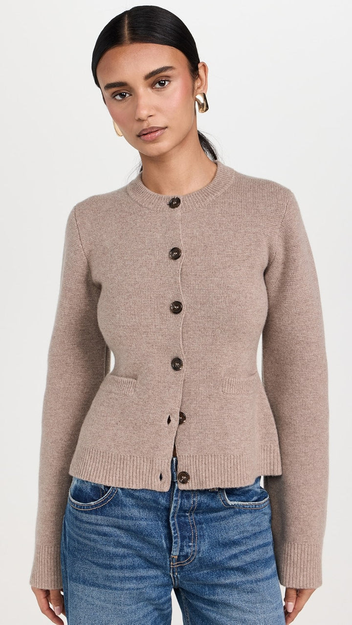 Rue Crest Button Knit Cardigan