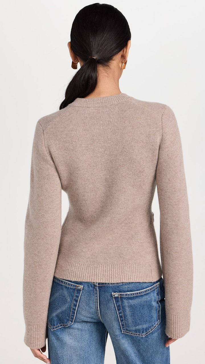 Rue Crest Button Knit Cardigan