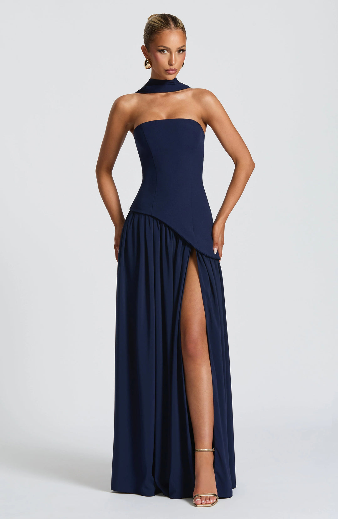 Maia - Strapless Maxi Dress