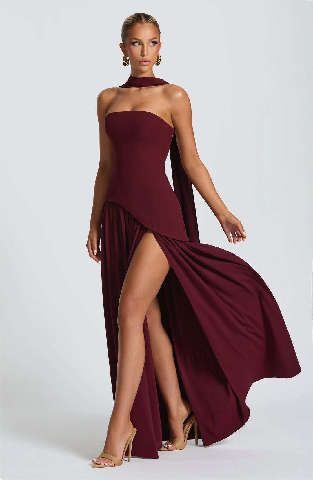 Maia - Strapless Maxi Dress
