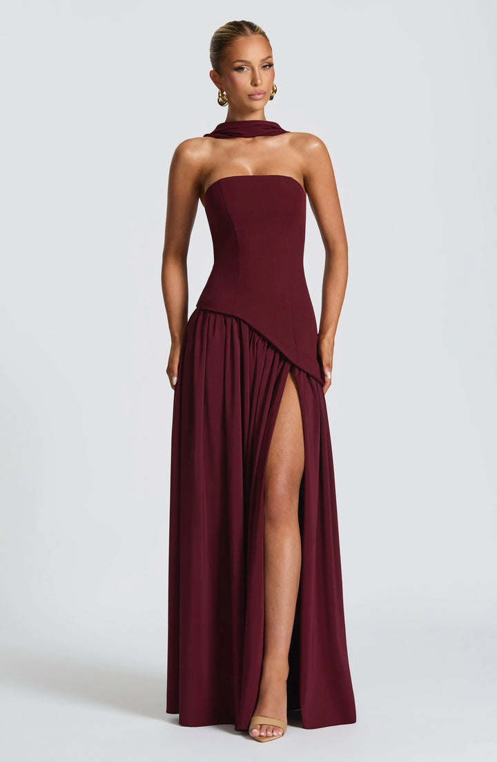 Maia - Strapless Maxi Dress