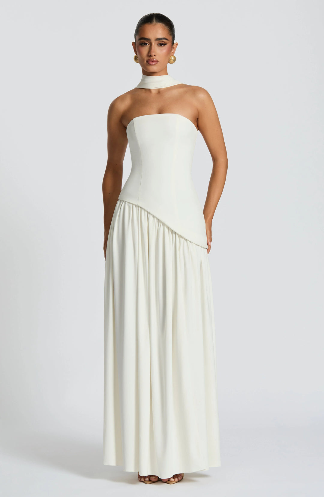 Maia - Strapless Maxi Dress