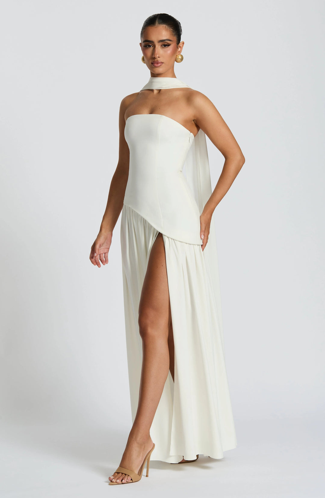 Maia - Strapless Maxi Dress