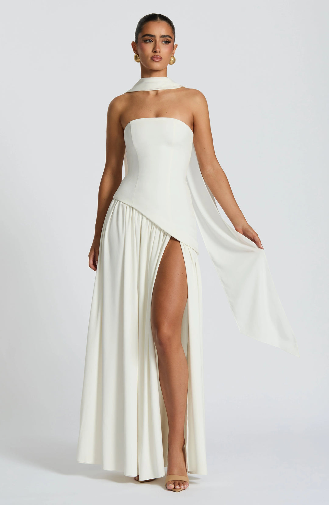 Maia - Strapless Maxi Dress