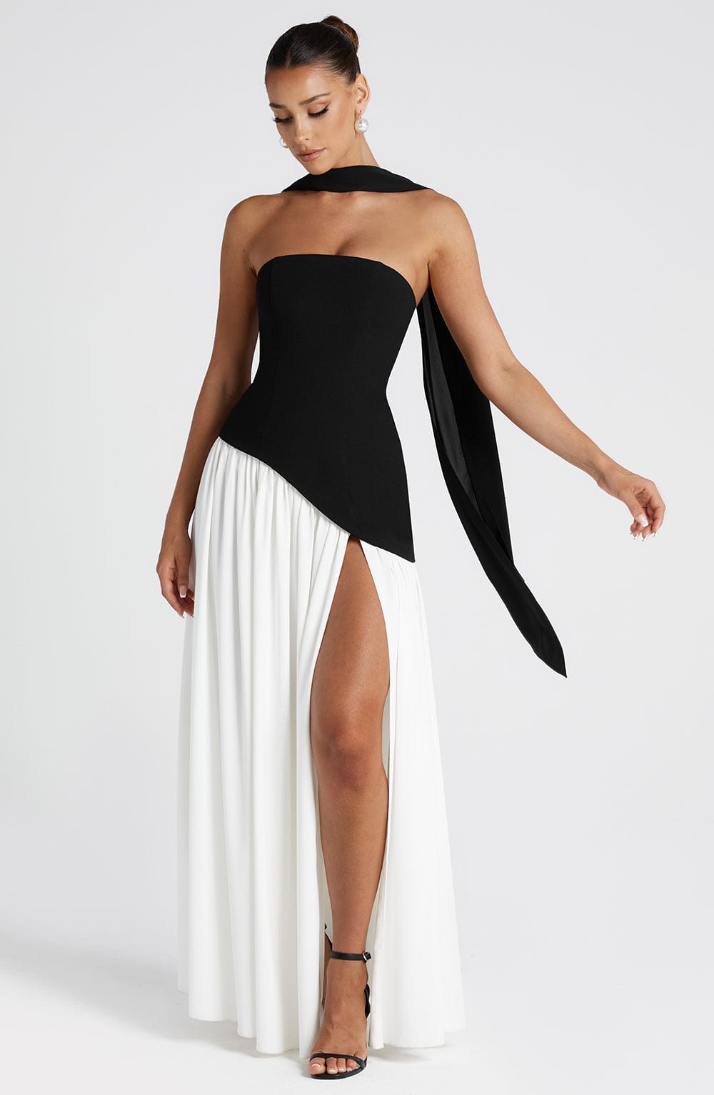 Maia - Strapless Maxi Dress
