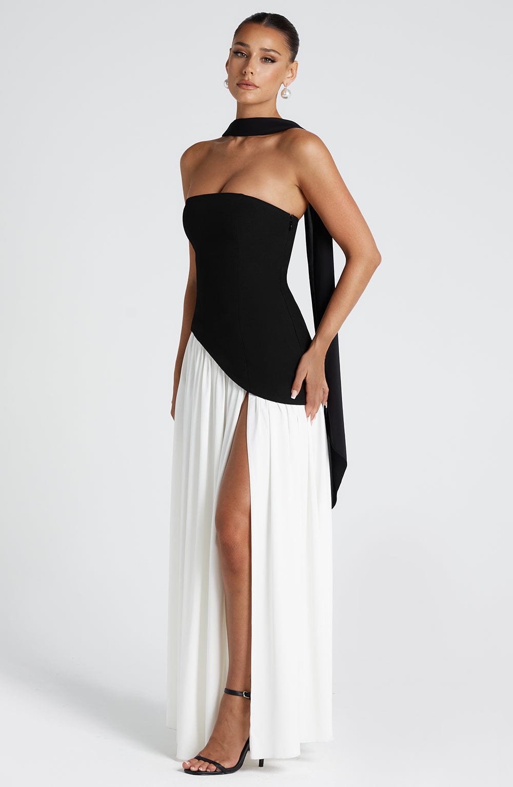 Maia - Strapless Maxi Dress