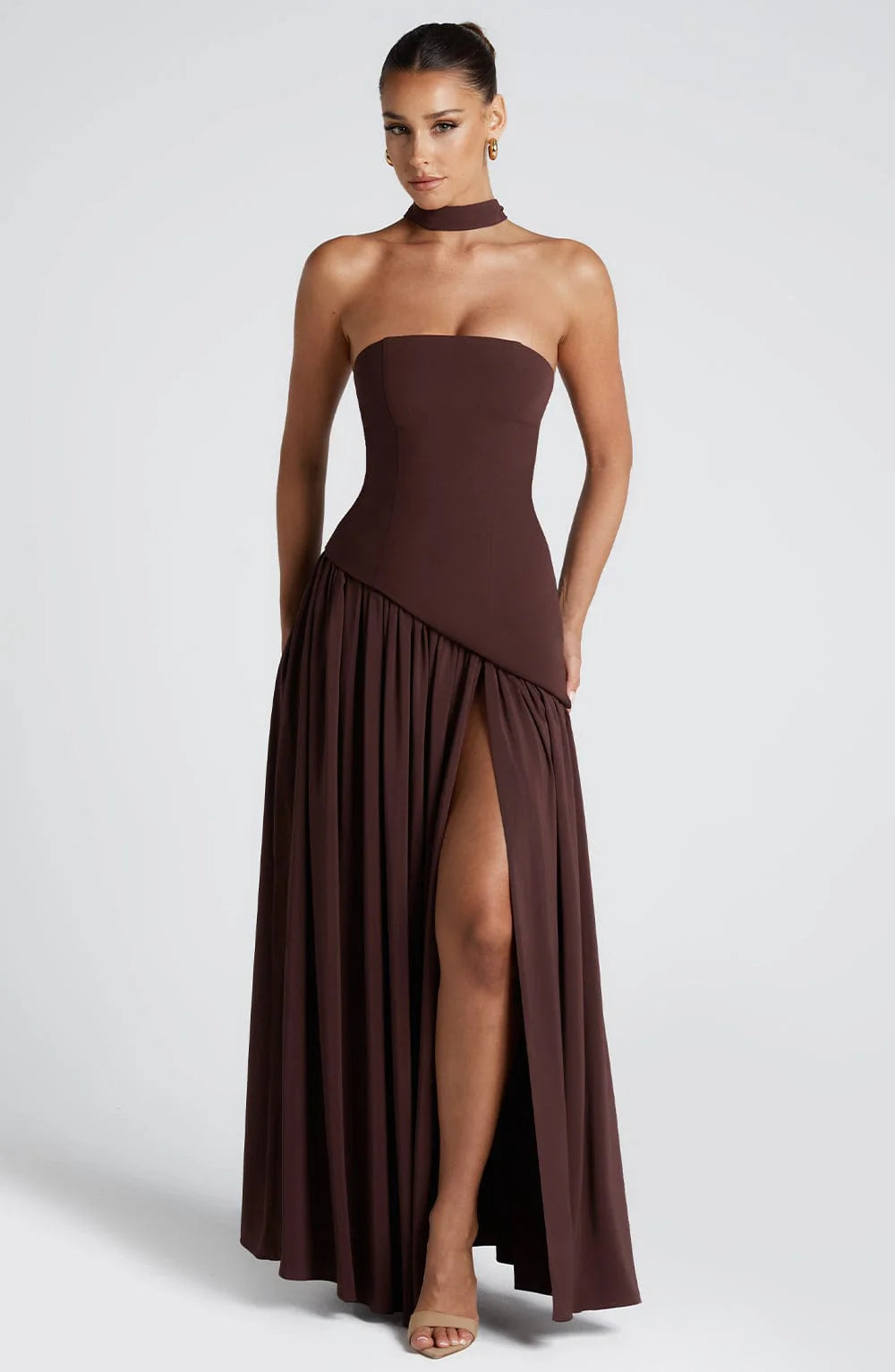 Maia - Strapless Maxi Dress