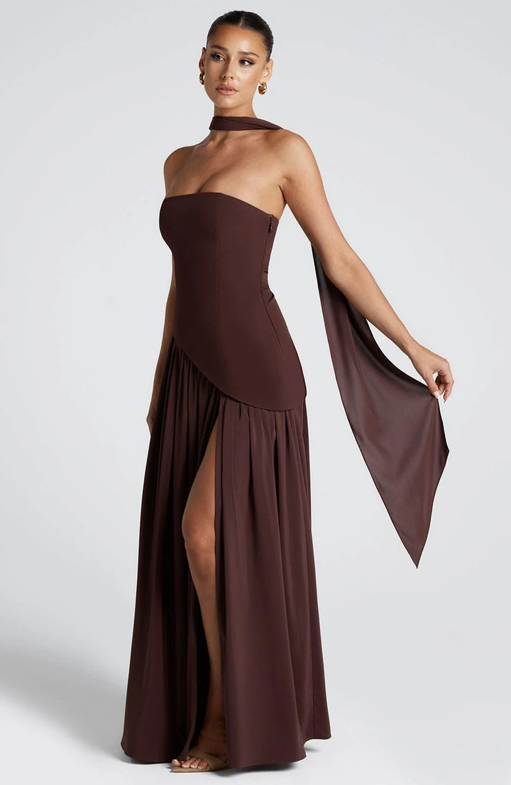 Maia - Strapless Maxi Dress