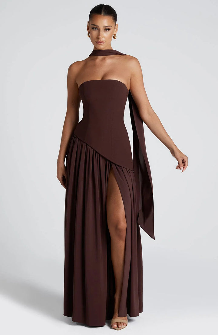 Maia - Strapless Maxi Dress