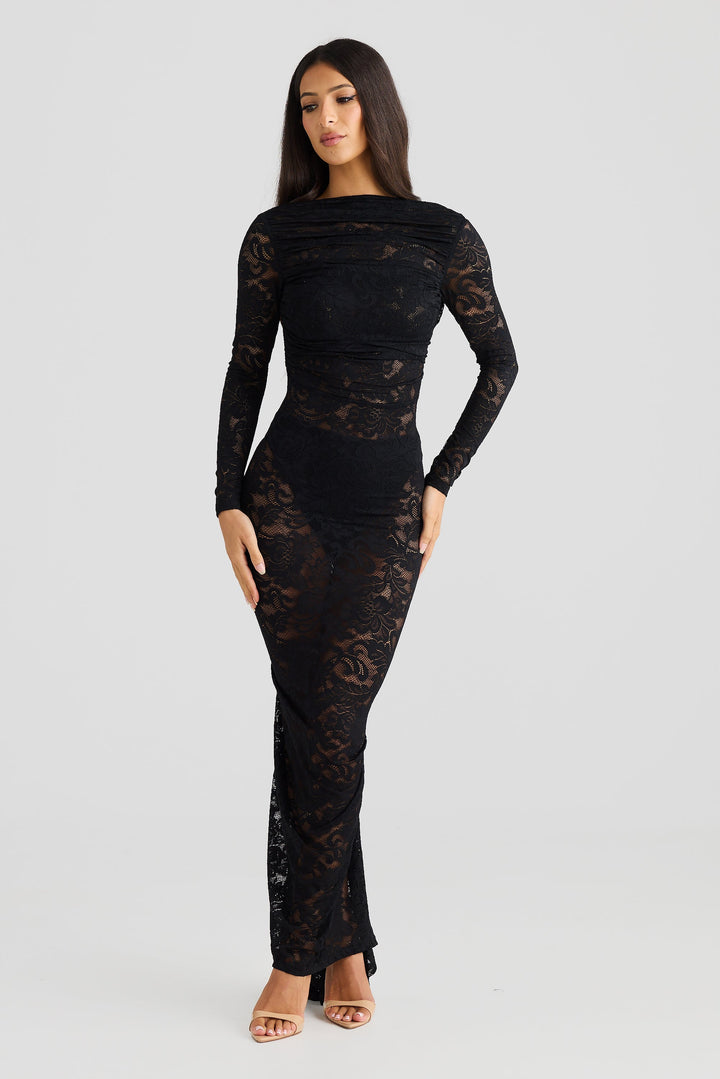 Elira - Lace Maxi Dress