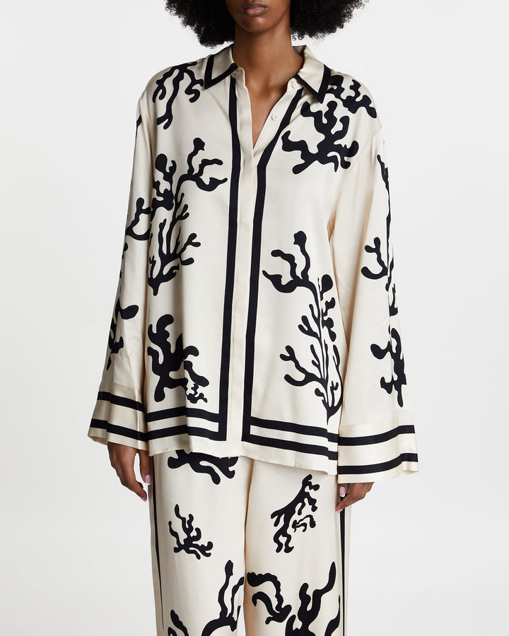 Monaco Ink Print Relaxed Set