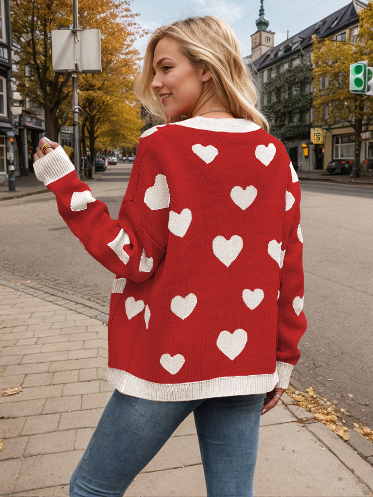 Sweetheart Stroll Knit Cardigan