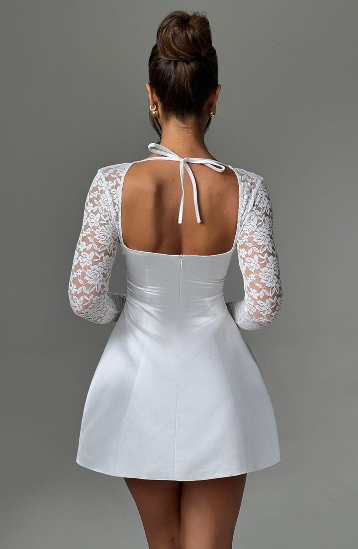 Hyacinth - Satin Mini Dress