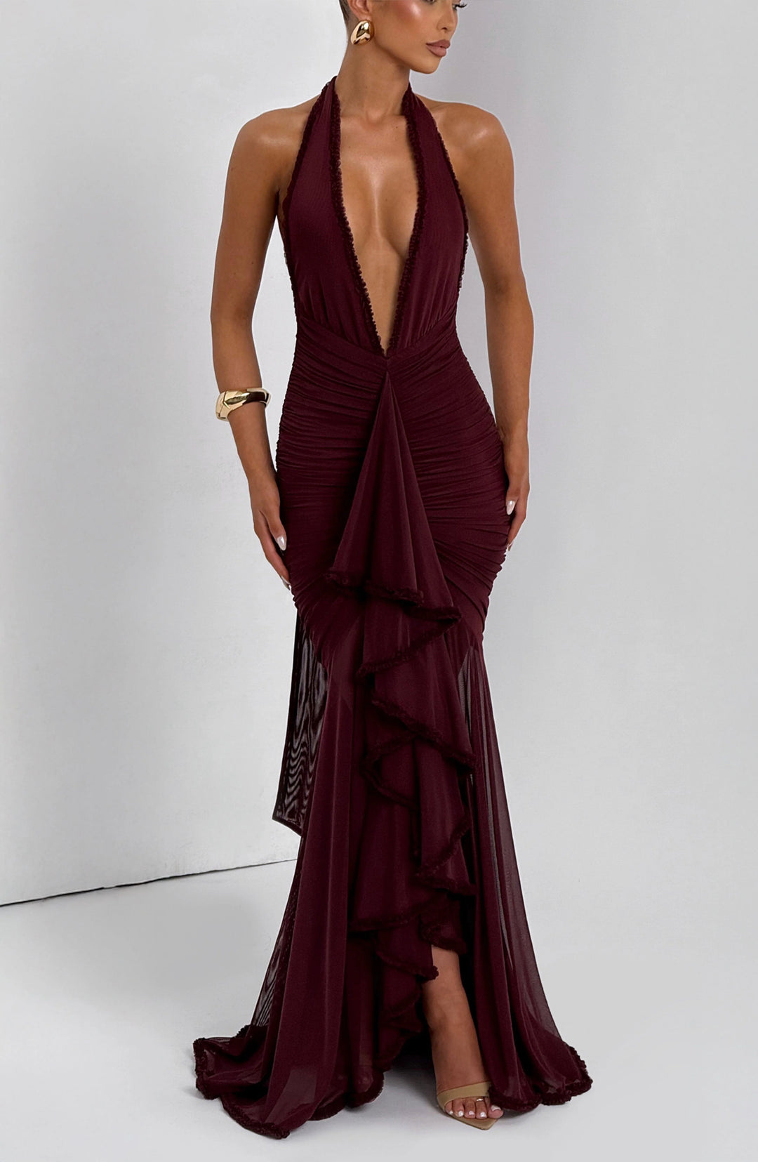 Serena - Mesh Maxi Dress