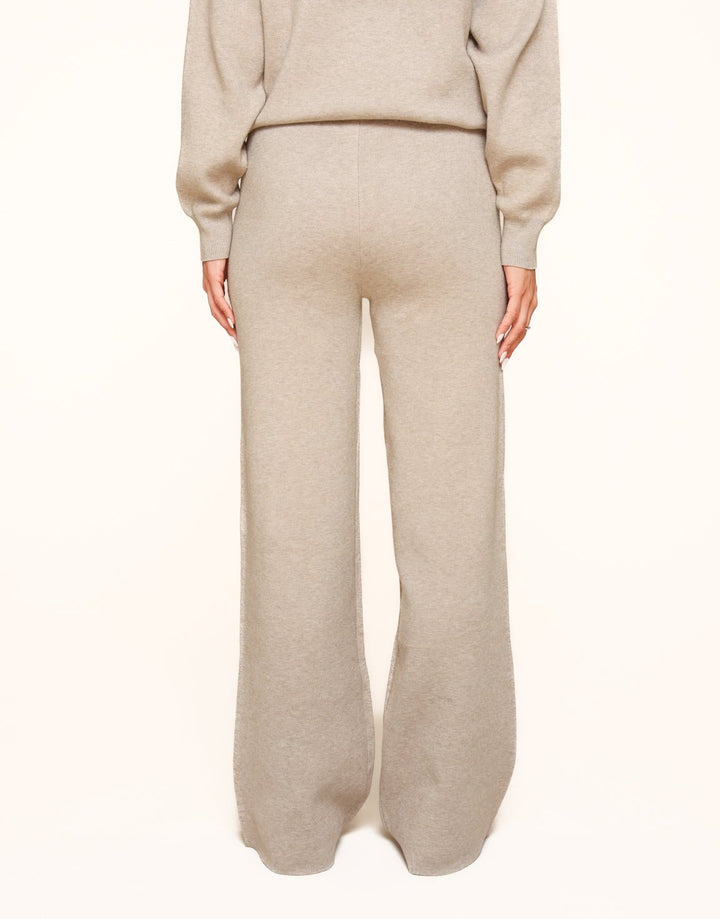 Taupe Studio Gebreide - Broek