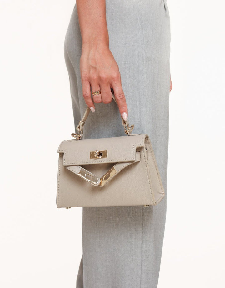 Taupe Golden Details - Bag