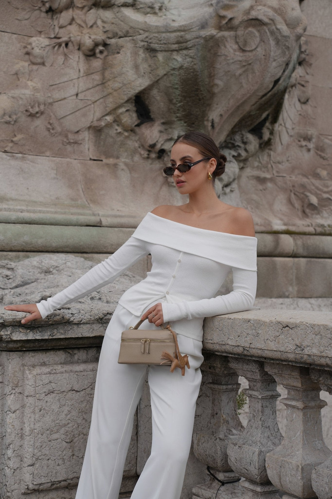 Taupe Rectangular - Bag