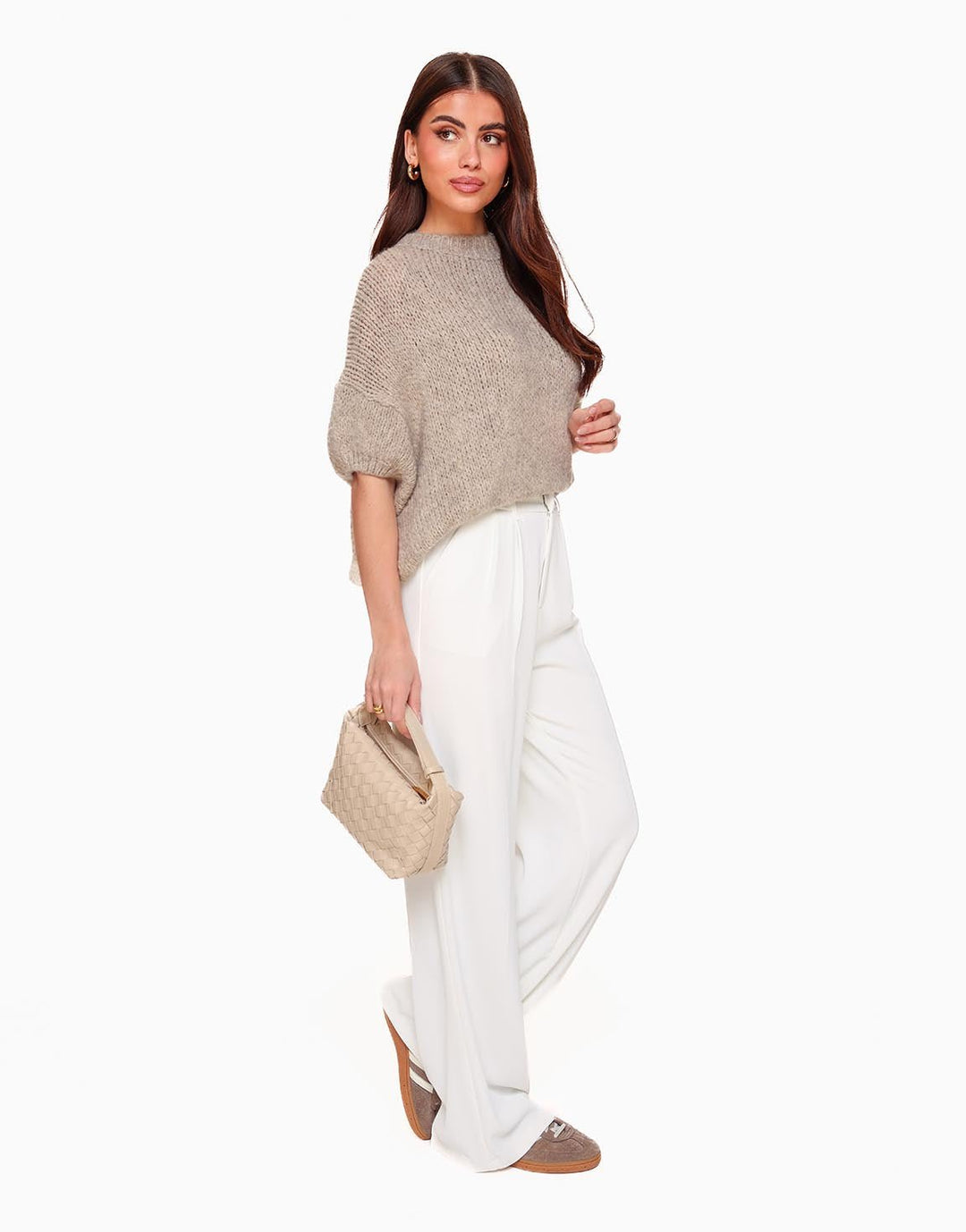 White Wide - Pantalon