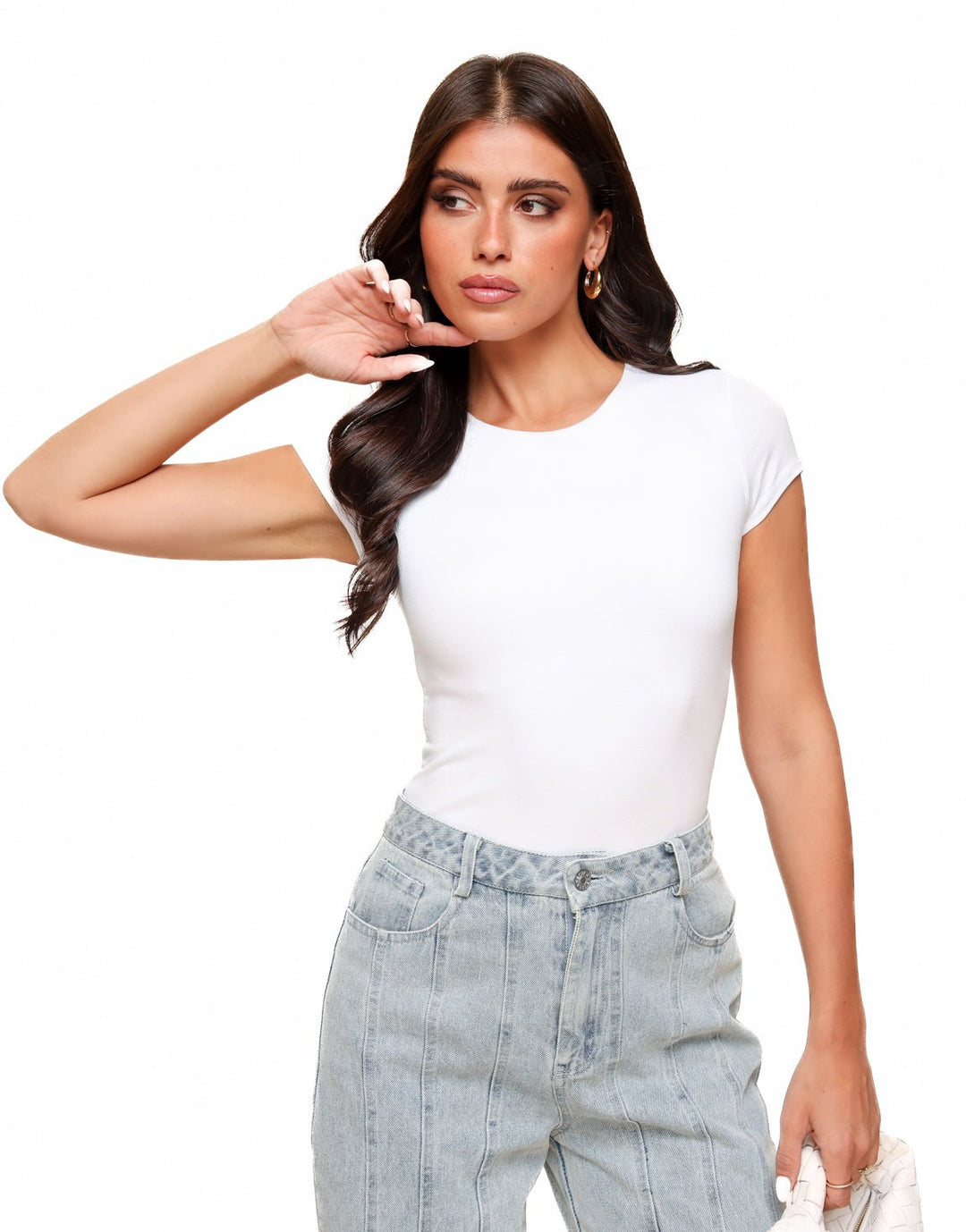 Witte Basic SS - Top